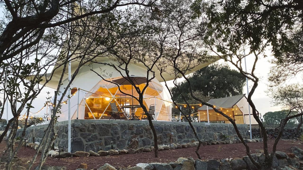El Gato Glamping Con Vista A Prismas Basalticos Hotel กูอัสกา เด โอกัมโป ภายนอก รูปภาพ