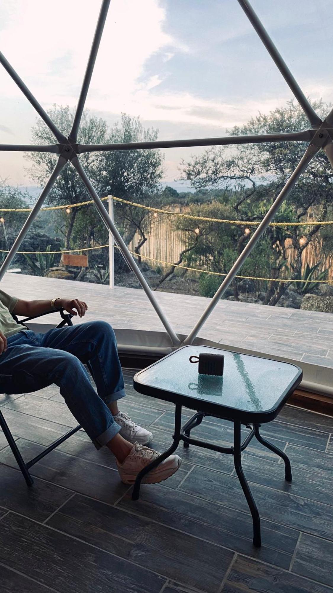 El Gato Glamping Con Vista A Prismas Basalticos Hotel กูอัสกา เด โอกัมโป ภายนอก รูปภาพ