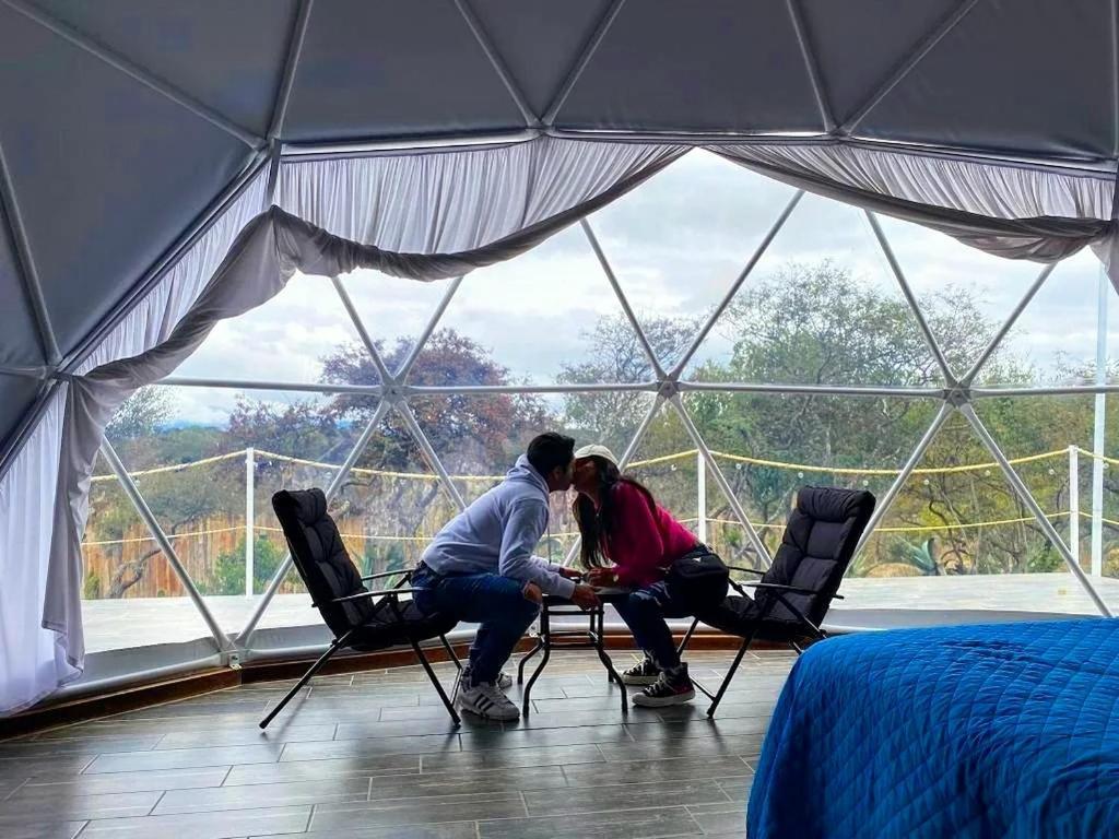 El Gato Glamping Con Vista A Prismas Basalticos Hotel กูอัสกา เด โอกัมโป ภายนอก รูปภาพ