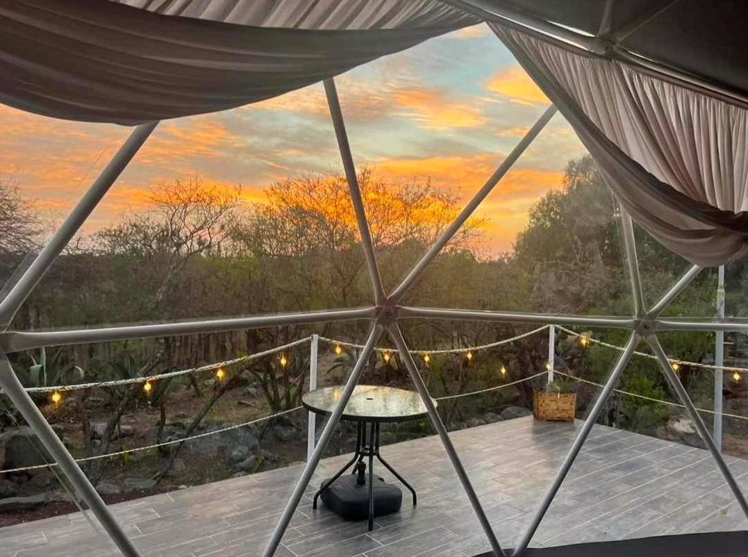 El Gato Glamping Con Vista A Prismas Basalticos Hotel กูอัสกา เด โอกัมโป ภายนอก รูปภาพ