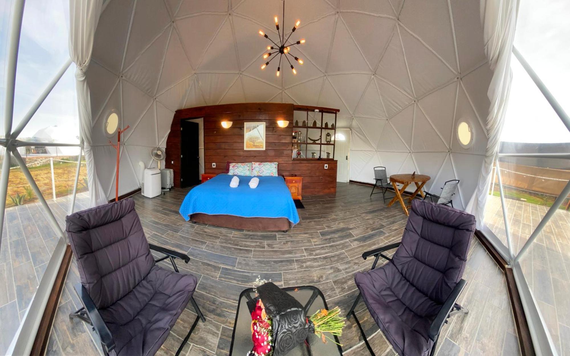 El Gato Glamping Con Vista A Prismas Basalticos Hotel กูอัสกา เด โอกัมโป ภายนอก รูปภาพ