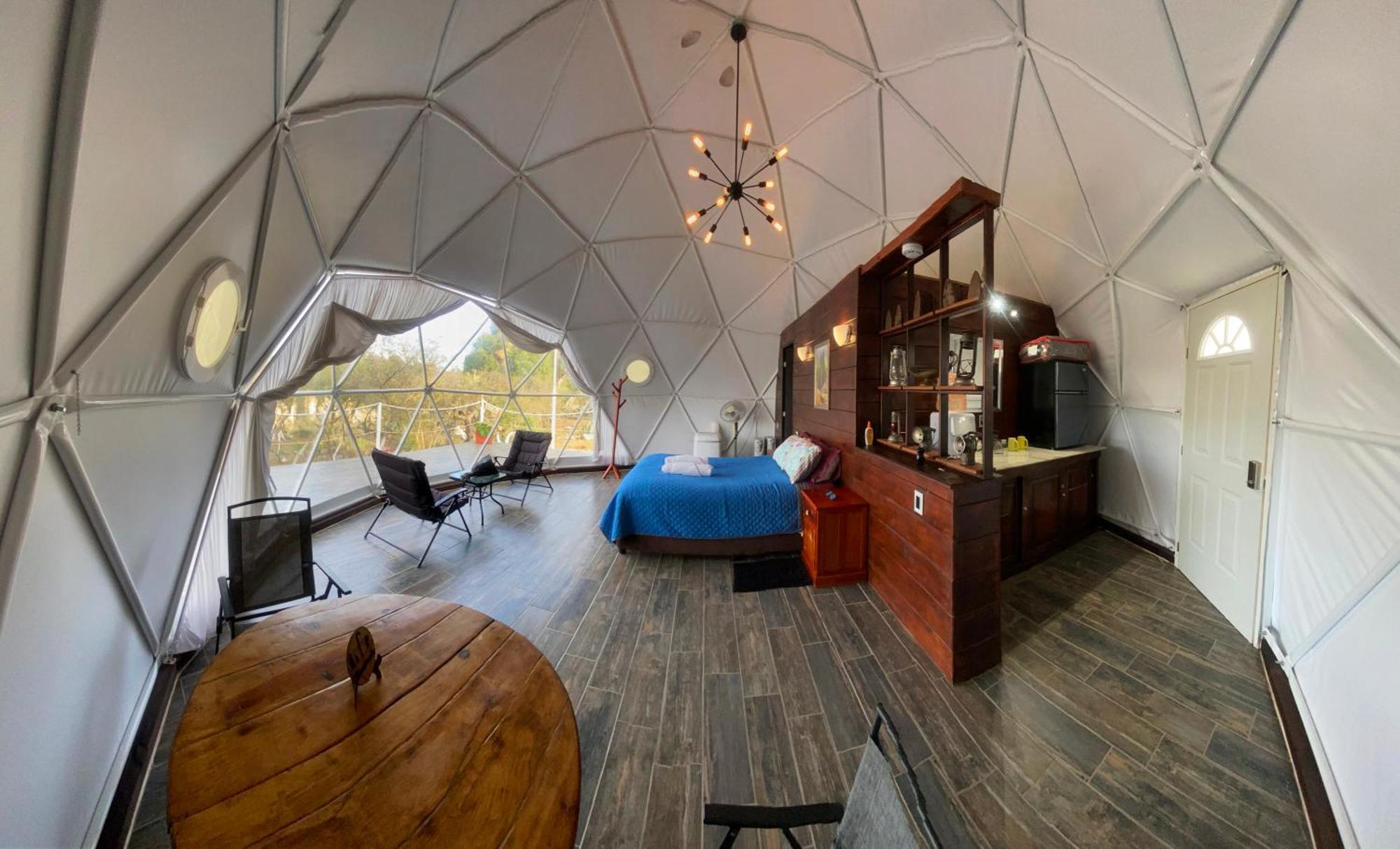 El Gato Glamping Con Vista A Prismas Basalticos Hotel กูอัสกา เด โอกัมโป ภายนอก รูปภาพ