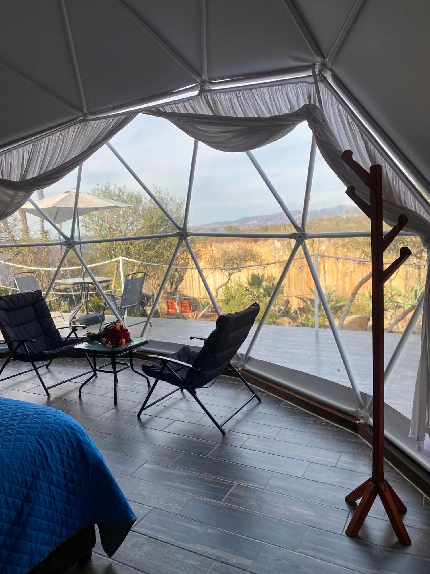 El Gato Glamping Con Vista A Prismas Basalticos Hotel กูอัสกา เด โอกัมโป ภายนอก รูปภาพ