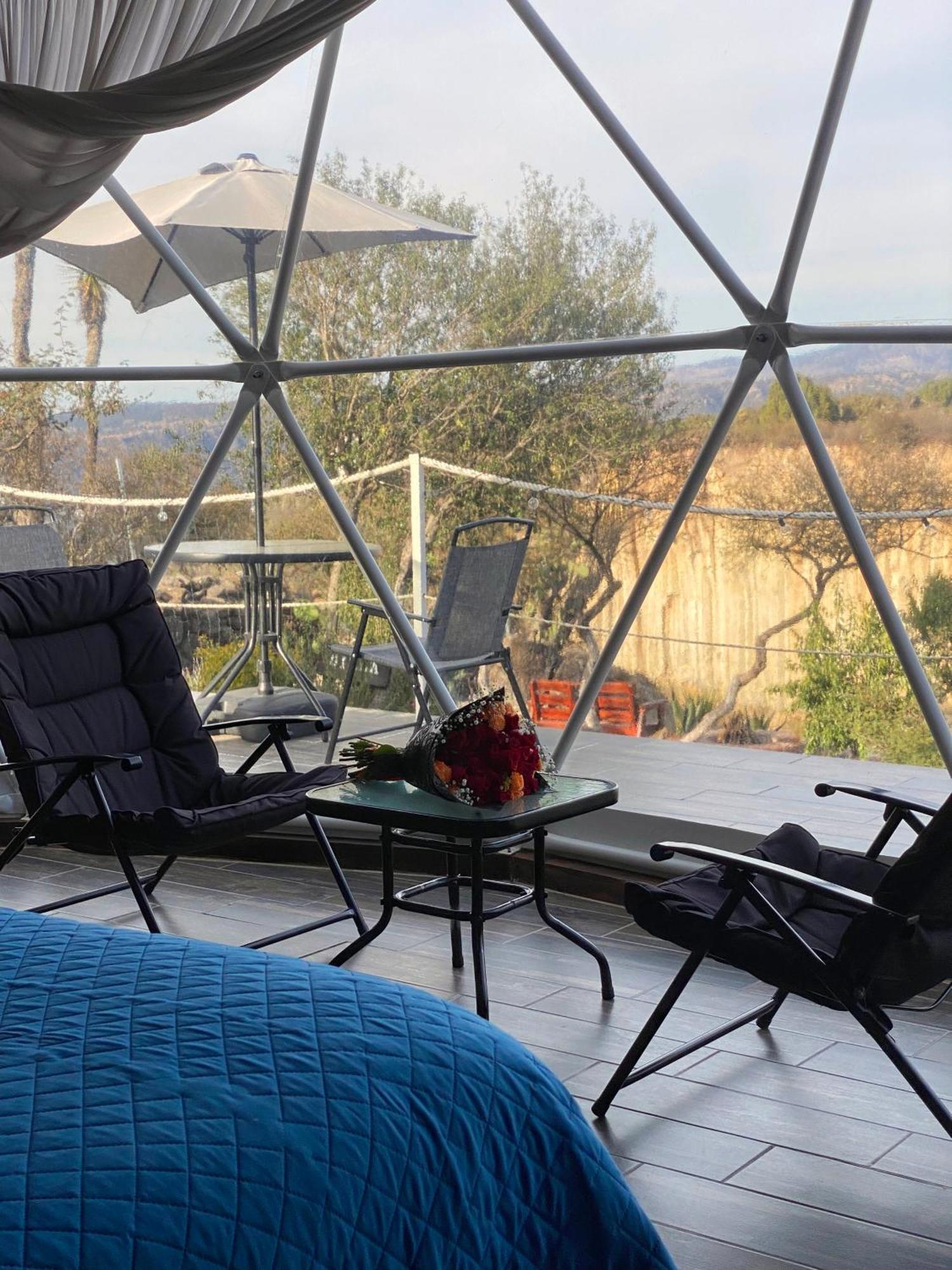 El Gato Glamping Con Vista A Prismas Basalticos Hotel กูอัสกา เด โอกัมโป ภายนอก รูปภาพ