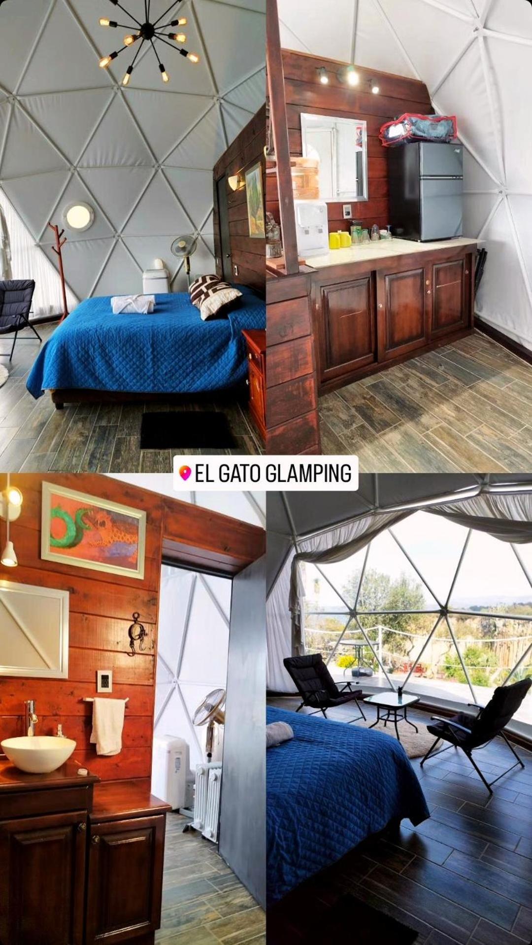 El Gato Glamping Con Vista A Prismas Basalticos Hotel กูอัสกา เด โอกัมโป ภายนอก รูปภาพ