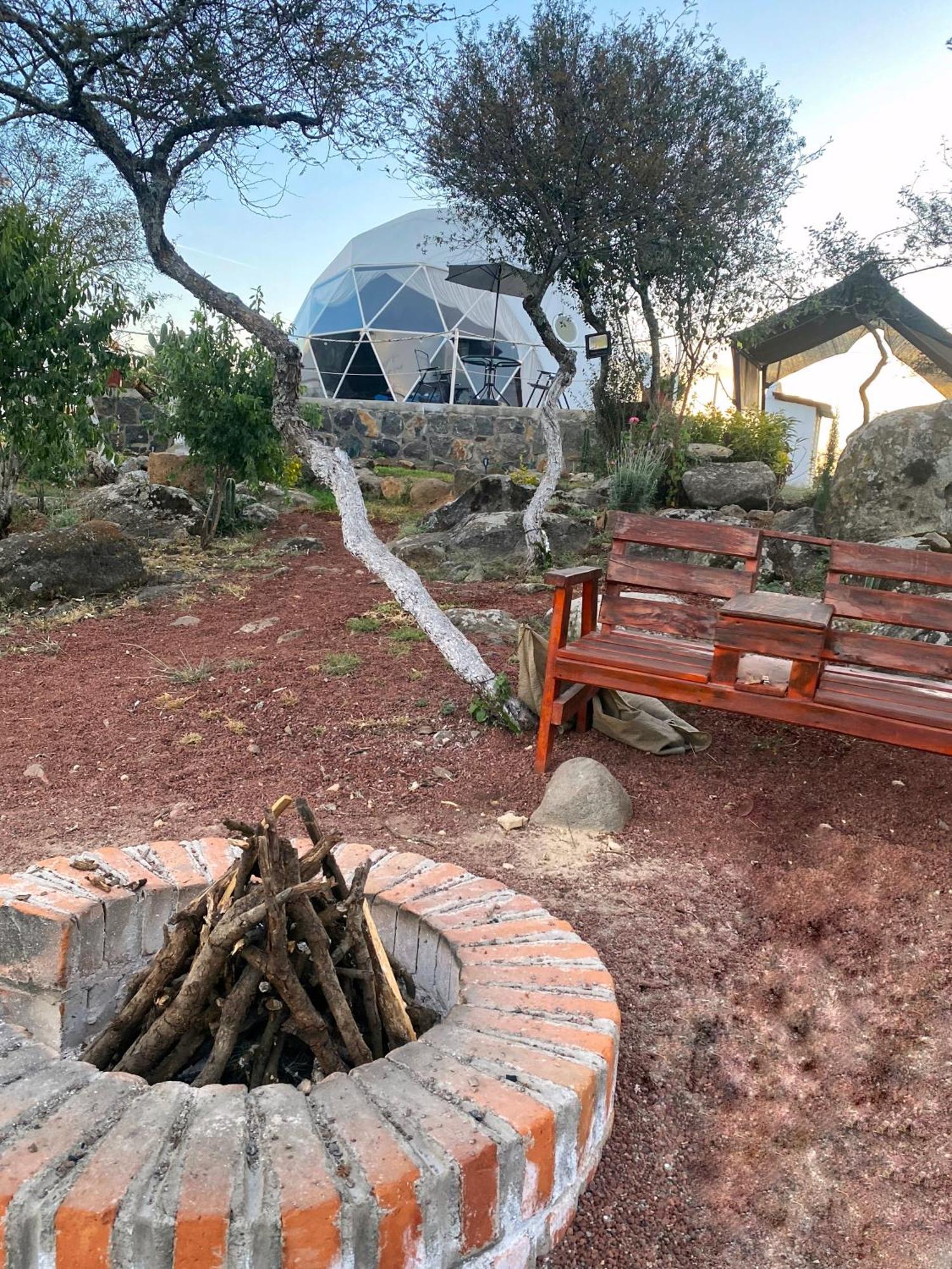 El Gato Glamping Con Vista A Prismas Basalticos Hotel กูอัสกา เด โอกัมโป ภายนอก รูปภาพ